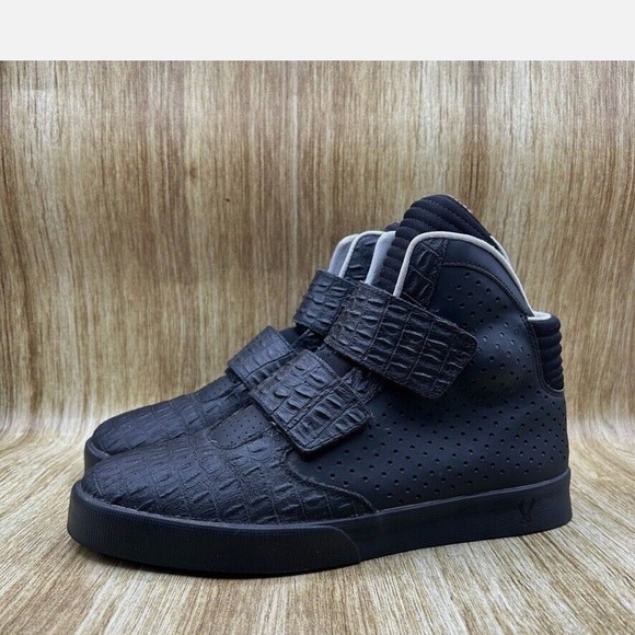 Nike Flystepper 2K3 Premium Alligator Black Men US 7.5 Women US 9 good condition - Picture 4 of 5